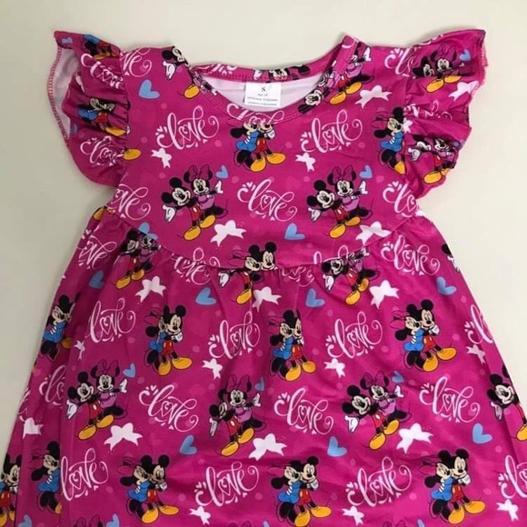 Minnie Mickey Mouse Cute love heart ❤️ dress - Picture 5 of 5